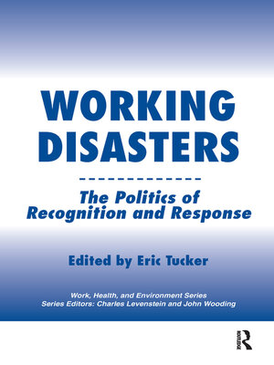 cover image of Working Disasters